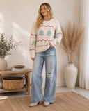 Winter Whimsy Knit Sweater