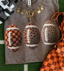 🏈🤎 Knit Football Graphic Tee