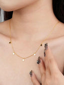 Minimalist Tassel Geometric Necklace-Necklaces-Krush Kandy, Women's Online Fashion Boutique Located in Phoenix, Arizona (Scottsdale Area)
