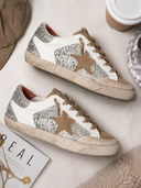Your Favorite Neutral Glitter Star Sneaker