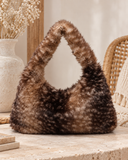 Zaya Faux-Fur Hobo Bag