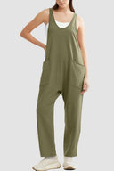 Lovelet Wide Strap Jumpsuit with Pockets-Rae Collective, Women's Online Fashion Boutique Located in Phoenix, Arizona (Scottsdale Area)