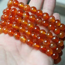 8mm Carnelian A Beaded Stretch Bracelet-Beaded Bracelets-Rae Collective, Women's Online Fashion Boutique Located in Phoenix, Arizona (Scottsdale Area)