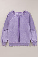 Casual Colorblock Pullover-Tops-Krush Kandy, Women's Online Fashion Boutique Located in Phoenix, Arizona (Scottsdale Area)
