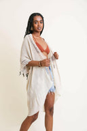 Popular Scallop Lace Trim Kimono-Kimonos-Krush Kandy, Women's Online Fashion Boutique Located in Phoenix, Arizona (Scottsdale Area)