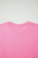 Sachet Pink Oversized Tee & Wide Leg Pant Set