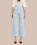 VERVET Sun-Kissed Crop High Rise Wide Leg Jeans-Denim-Rae Collective, Women's Online Fashion Boutique Located in Phoenix, Arizona (Scottsdale Area)