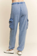 J.HER Mineral Wash Cargo pocket detail Joggers-Rae Collective, Women's Online Fashion Boutique Located in Phoenix, Arizona (Scottsdale Area)