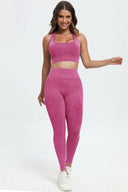 3 Piece Washed Square Neck Wide Strap Active Set-Rae Collective, Women's Online Fashion Boutique Located in Phoenix, Arizona (Scottsdale Area)