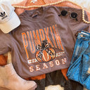 Pumpkin Season Bow Graphic Tee