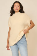 Sleeveless Knit Sweater Vest-Sweaters-Krush Kandy, Women's Online Fashion Boutique Located in Phoenix, Arizona (Scottsdale Area)