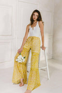Golden Hour Tiered Palazzo Pants-Pants-Krush Kandy, Women's Online Fashion Boutique Located in Phoenix, Arizona (Scottsdale Area)