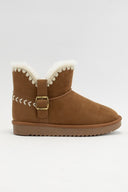 LANA- Faux Sherpa Buckle Boots-Shoes-Krush Kandy, Women's Online Fashion Boutique Located in Phoenix, Arizona (Scottsdale Area)
