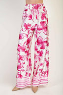 Resort Ready Printed Wide-Leg Pants-Pants-Krush Kandy, Women's Online Fashion Boutique Located in Phoenix, Arizona (Scottsdale Area)