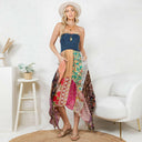 Boho Handkerchief Midi Dress-Dresses-Rae Collective, Women's Online Fashion Boutique Located in Phoenix, Arizona (Scottsdale Area)