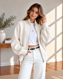 Elowen Zip Knit Cardigan