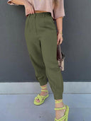 High Waist Cropped Pants-Rae Collective, Women's Online Fashion Boutique Located in Phoenix, Arizona (Scottsdale Area)