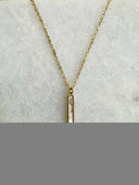 Mother of Pearl Bar Necklace-Necklace-Krush Kandy, Women's Online Fashion Boutique Located in Phoenix, Arizona (Scottsdale Area)