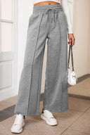 Drawstring Wide Leg Pants with Pockets-Bottoms-Rae Collective, Women's Online Fashion Boutique Located in Phoenix, Arizona (Scottsdale Area)