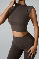 Mock Neck Active Tank-Rae Collective, Women's Online Fashion Boutique Located in Phoenix, Arizona (Scottsdale Area)