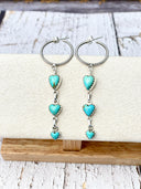 Heart Trail Stone Earrings-Earrings-Rae Collective, Women's Online Fashion Boutique Located in Phoenix, Arizona (Scottsdale Area)