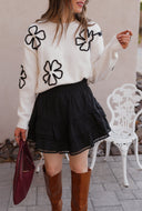 Feeling Free Floral Sweater | Custom XS-3X-Sweaters-Krush Kandy, Women's Online Fashion Boutique Located in Phoenix, Arizona (Scottsdale Area)