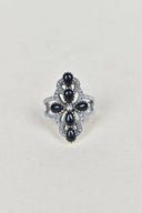 Victoria Sterling Silver Stone Crawler Ring-Crawler Rings-Rae Collective, Women's Online Fashion Boutique Located in Phoenix, Arizona (Scottsdale Area)