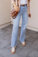 MICA SUPER HIGH WIDE LEG - SUPER SOFT-Jeans-Rae Collective, Women's Online Fashion Boutique Located in Phoenix, Arizona (Scottsdale Area)