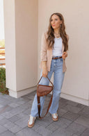 Adeline Saddle Crossbody Hand Bag-Purses & Bags-Krush Kandy, Women's Online Fashion Boutique Located in Phoenix, Arizona (Scottsdale Area)