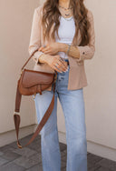 Adeline Saddle Crossbody Hand Bag-Purses & Bags-Rae Collective, Women's Online Fashion Boutique Located in Phoenix, Arizona (Scottsdale Area)