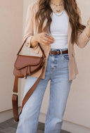 Adeline Saddle Crossbody Hand Bag-Purses & Bags-Krush Kandy, Women's Online Fashion Boutique Located in Phoenix, Arizona (Scottsdale Area)