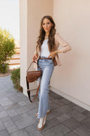 Adeline Saddle Crossbody Hand Bag-Purses & Bags-Rae Collective, Women's Online Fashion Boutique Located in Phoenix, Arizona (Scottsdale Area)