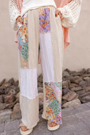 Boho Bliss Patchwork Pants-Bottoms-Rae Collective, Women's Online Fashion Boutique Located in Phoenix, Arizona (Scottsdale Area)