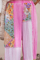 Boho Bliss Patchwork Pants-Bottoms-Krush Kandy, Women's Online Fashion Boutique Located in Phoenix, Arizona (Scottsdale Area)