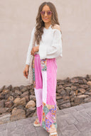 Boho Bliss Patchwork Pants-Bottoms-Krush Kandy, Women's Online Fashion Boutique Located in Phoenix, Arizona (Scottsdale Area)
