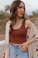 NIKIBIKI Reversible Herringbone Tank Top-Tanks-Rae Collective, Women's Online Fashion Boutique Located in Phoenix, Arizona (Scottsdale Area)