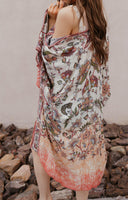 Shalimar Floral Kimono-Kimono-Krush Kandy, Women's Online Fashion Boutique Located in Phoenix, Arizona (Scottsdale Area)