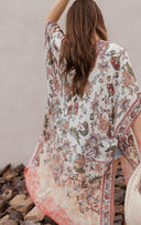 Shalimar Floral Kimono-Kimono-Krush Kandy, Women's Online Fashion Boutique Located in Phoenix, Arizona (Scottsdale Area)