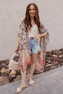 Shalimar Floral Kimono-Kimono-Krush Kandy, Women's Online Fashion Boutique Located in Phoenix, Arizona (Scottsdale Area)