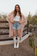 Meadow Bloom Lace Kimono-Kimono-Krush Kandy, Women's Online Fashion Boutique Located in Phoenix, Arizona (Scottsdale Area)