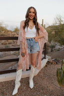 Meadow Bloom Lace Kimono-Kimono-Krush Kandy, Women's Online Fashion Boutique Located in Phoenix, Arizona (Scottsdale Area)