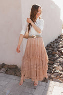 Aria Whipstitch Crescent Shoulder Bag-handbags-Rae Collective, Women's Online Fashion Boutique Located in Phoenix, Arizona (Scottsdale Area)