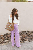 Palomino Sky Boho Lace Wide-Leg Pants-Bottoms-Rae Collective, Women's Online Fashion Boutique Located in Phoenix, Arizona (Scottsdale Area)