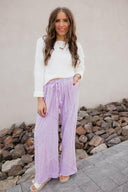 Palomino Sky Boho Lace Wide-Leg Pants-Bottoms-Rae Collective, Women's Online Fashion Boutique Located in Phoenix, Arizona (Scottsdale Area)