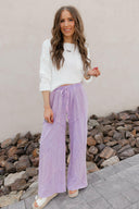 Palomino Sky Boho Lace Wide-Leg Pants-Bottoms-Rae Collective, Women's Online Fashion Boutique Located in Phoenix, Arizona (Scottsdale Area)