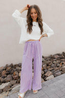 Palomino Sky Boho Lace Wide-Leg Pants-Bottoms-Rae Collective, Women's Online Fashion Boutique Located in Phoenix, Arizona (Scottsdale Area)