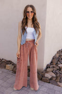 Blue Jean Baby V-Neck Denim Vest-Tops-Krush Kandy, Women's Online Fashion Boutique Located in Phoenix, Arizona (Scottsdale Area)