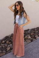 Blue Jean Baby V-Neck Denim Vest-Tops-Rae Collective, Women's Online Fashion Boutique Located in Phoenix, Arizona (Scottsdale Area)