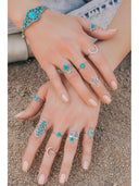 Boho Crescent Moon Ring-Dainty Rings-Rae Collective, Women's Online Fashion Boutique Located in Phoenix, Arizona (Scottsdale Area)