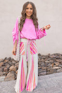 Boho Breeze Striped Wide-Leg Pants-Bottoms-Rae Collective, Women's Online Fashion Boutique Located in Phoenix, Arizona (Scottsdale Area)